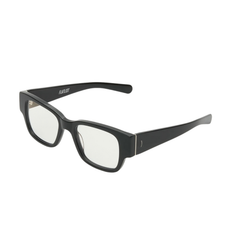 ALEC - Solid Black / Clear Lens Blue Light