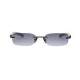 MILO - Brushed Matte Black Solid Black / Smoke Gradient Lens