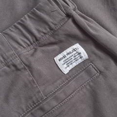 Ezra Relaxed Organic Stretch Twill Trouser - Graphite