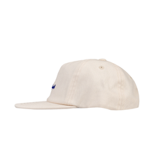 Thicc Logo Low Profile Snapback - Cream
