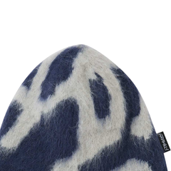 Mohair Burly Runningman Beanie - Midnight