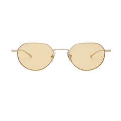 LUCIEN - Brushed LIght Gold/Yellow Lens
