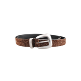 M2456/25 Belt - Brown Suede