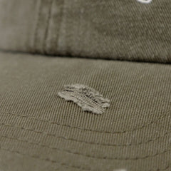 Distressed F*ck Off I'm Gardening Cap - Olive Green