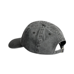 Distressed Dad Cap - Faded Black