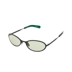 COHEN (ABOUT:BLANK) - Matte Black/Chillout Green Lens