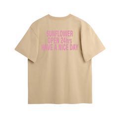 Easy Hours Tee - Beige