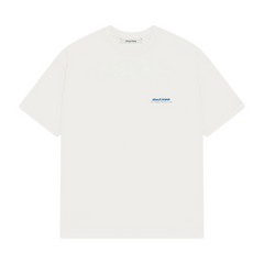 Zev T-Shirt - Oat/Estate Blue