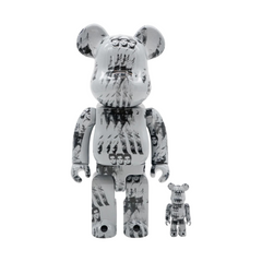 Andy Warhol "Triple Elvis" Be@rbrick 400% + 100%