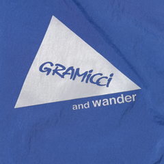 Gramicci x and wander Brushed Nylon Jacket - Blue