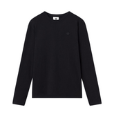 Mel Long Sleeve GOTS Double A Black logo- Black