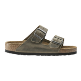 Arizona Soft Footbed Natural Oiled Leather - Faded Khaki