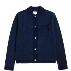 Erik Chenille Jacket - Dark Navy