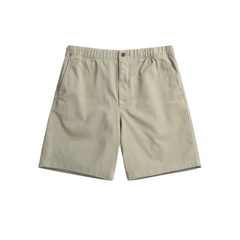 Ezra Relaxed Organic Stretch Twill Short - Moss Green