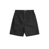 Ragnar Fine Broken Twill Shorts - Black