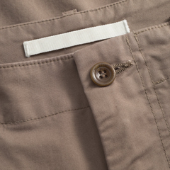 Gorm Relaxed Mineral Dyed Fine Twill Cargo Pants - Walnut
