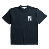 Simon Loose Organic Heavy Jersey Large N T-Shirt- Dark Navy