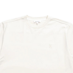Johannes Organic N Logo T-shirt - Lucid White