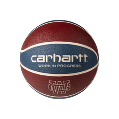 Spalding for Carhartt WIP Basketball - Mulberry, Dusky Blue/Natural