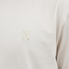 Johannes Organic N Logo T-shirt - Lucid White