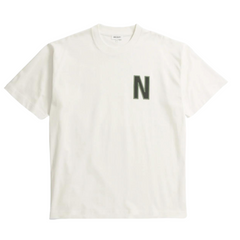 Simon Loose Organic Heavy Jersey Large N T-Shirt- Ecru