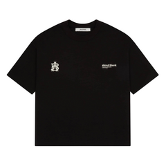 Dual Logo T-Shirt - Black/Ecru
