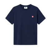 Ace Badge T-Shirt Red/White logo - Navy