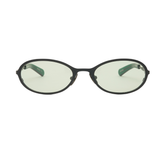 COHEN (ABOUT:BLANK) - Matte Black/Chillout Green Lens