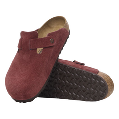 Boston Suede Leather - Zinfandel