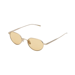 LUCIEN - Brushed LIght Gold/Yellow Lens