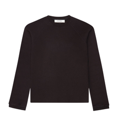 Long Sleeve Waffle - Black