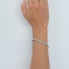 Pelagos Mens Bracelet - Silver