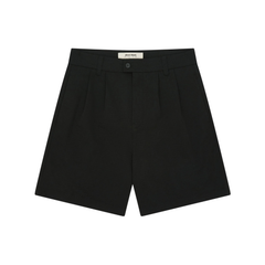 Textured Shorts - Black