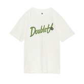 Ace Script & Badge T-shirt GOTS - Off-White