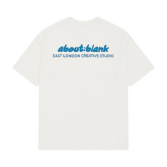 Zev T-Shirt - Oat/Estate Blue