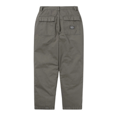Paneled Overdyed Pant - Grey