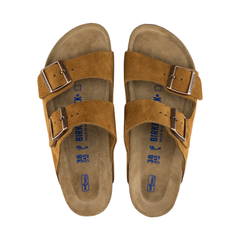 Arizona Soft Footbed Suede Leather - Mink