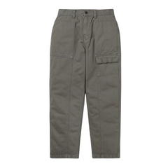 Paneled Overdyed Pant - Grey