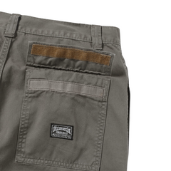 Paneled Overdyed Pant - Grey