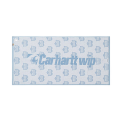 Heart Train Sport Towel - Bluebird/White