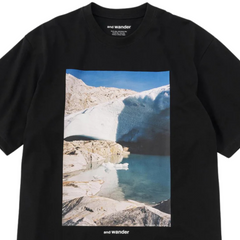 Gracier Printed SS Tee - Black