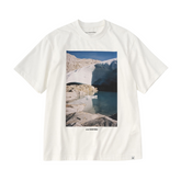 Gracier Printed SS Tee - White