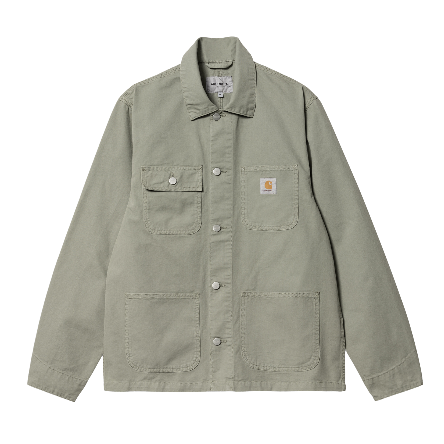 Carhartt wip michigan chore coat dollar green hot sale