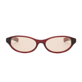 OLYMPIA - Crystal Burgundy / Solid Peach Lens