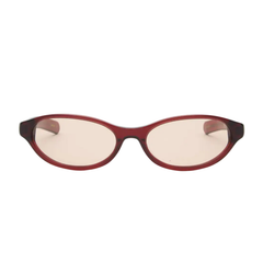 OLYMPIA - Crystal Burgundy / Solid Peach Lens