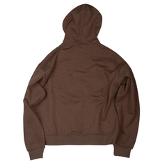 Logo Sweat Hooded - Brown