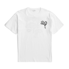 Holger Organic Poppy T-Shirt - White
