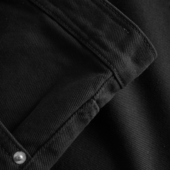 Mogens Relaxed 5 Pocket Heavy Twill - Black