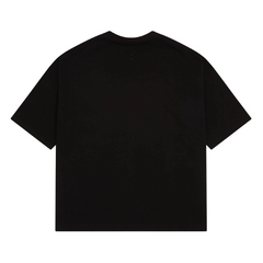 Dual Logo T-Shirt - Black/Ecru