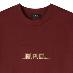 Snake T-Shirt - Burgundy